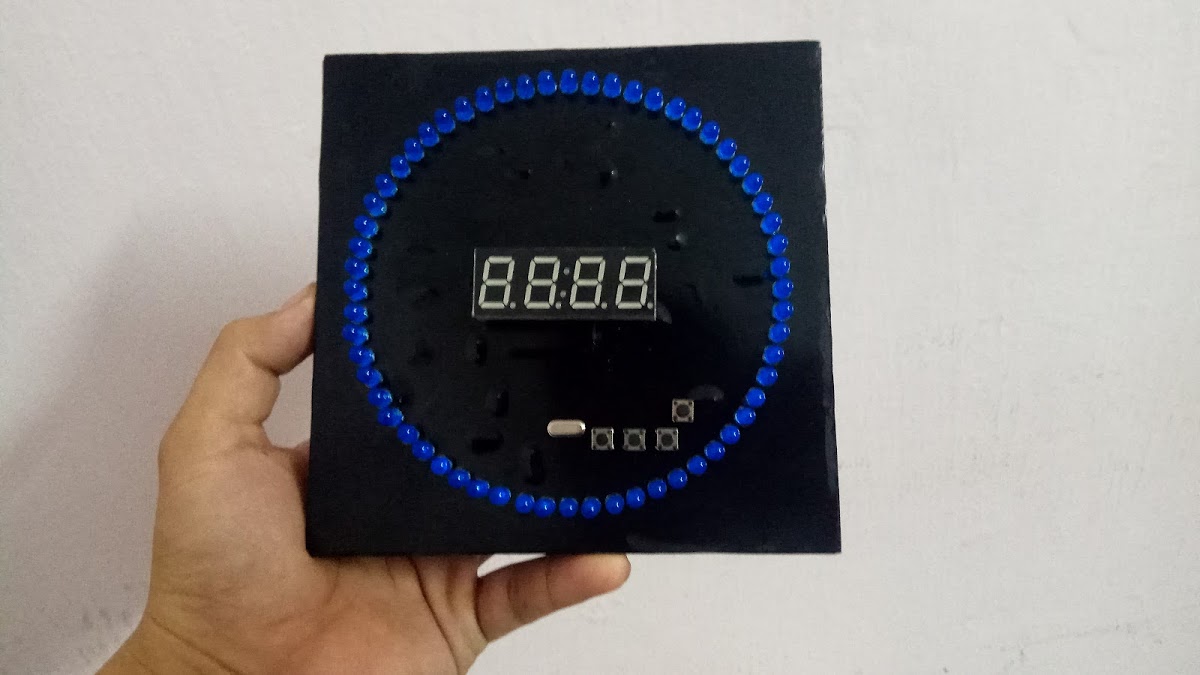 Hướng dẫn làm đồng hồ led 7 đoạn 60 giây dùng 89s52